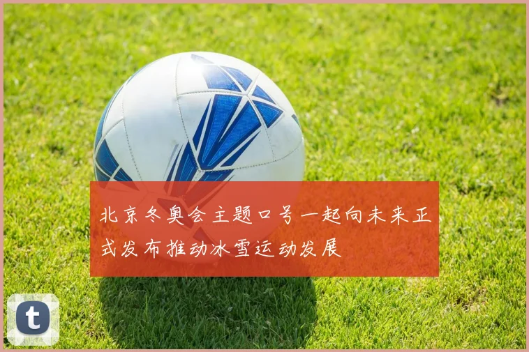 北京冬奥会主题口号一起向未来正式发布推动冰雪运动发展